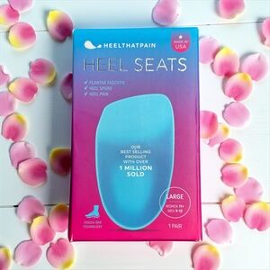 New Heel That Pain Heel Seats Shoe Inserts - Blue Sz L